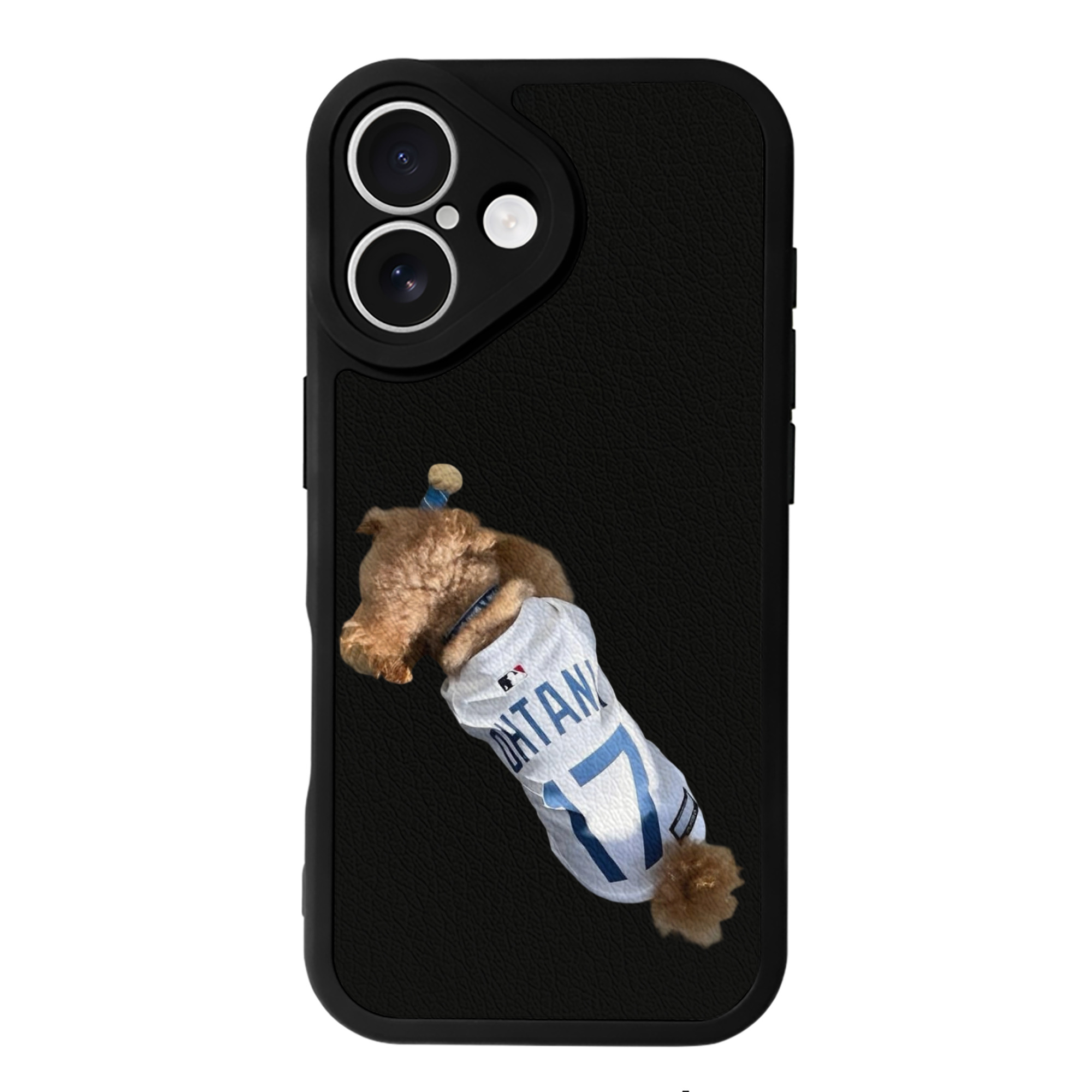  IPhone 16 Silicone Leather Case – UV Print, Lambskin Texture – Perfect Fit, Wireless Charging Compatible, Scratch Resistant, Precise Cutouts – Stylish Protection For IPhone 16